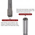 Harfington Chucking Reamer 15 6mm H7 C1 K30 Carbide Tip Precision Straight Flutes Round Shank Lathe Machine Milling Cutter