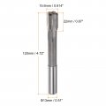 Harfington Chucking Reamer 15 6mm H7 C1 K30 Carbide Tip Precision Straight Flutes Round Shank Lathe Machine Milling Cutter