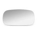 Factory Style Flat Side View Mirror Glass Lens Compatible With Pontiac Bonneville 1992-1999 Driver Left Silver Reflective
