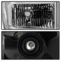 Acanii For Non-sealed Beam 2008-2014 Ford E150 E250 Van 08-21 E350 E450 Super Duty Headlight Headlamp Passenger Side
