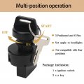 Ignition Key Switch For Polaris Ranger 400 425 500 700 800 900 1000 Sportsman 600 Rzr 570 Replace Oem Off On Start 6 Pin 3