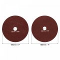 Uxcell 7-inch X 7 8-inch Aluminum Oxide Resin Fiber Discs Center Hole 36 80 Grit Sanding Grinding 10 Pcs