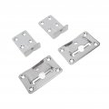 Removable Stainless Steel Caravan 1 Pair Desktop Table Bracket Replacement For Rv Yacht Ship