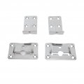 Removable Stainless Steel Caravan 1 Pair Desktop Table Bracket Replacement For Rv Yacht Ship