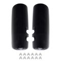 Cpowace Door Mirror Covers Left Driver Side Right Passenger For Kenworth T680 T880 Black 