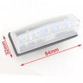 Polarlander 2 Pcs Car Led License Plate Lights 12v Smd3528 Number Lamp Bulb Kit For Toyota Prius Zvw30 Venza Matrix Lexus