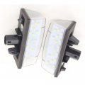 Polarlander 2 Pcs Car Led License Plate Lights 12v Smd3528 Number Lamp Bulb Kit For Toyota Prius Zvw30 Venza Matrix Lexus