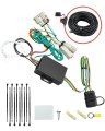 4 Way Trailer Wiring Harness Kit Replace 571 For Ford Bronco 2021 2022 2023 Without Led Taillights 4 Pin Flat Connector Towing 