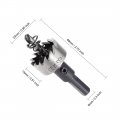 Uxcell 2 Pcs 23mm Hss Drill Bit Hole Saw For Stainless Steel Metal Alloy Wood
