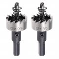 Uxcell 2 Pcs 23mm Hss Drill Bit Hole Saw For Stainless Steel Metal Alloy Wood