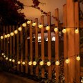 Battery Operated Globe String Lights 16ft Waterproof 30 Led Outdoor With Timer And 8 Modes For Garden Patio Wedding Party Warm 