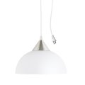Newhouse Lighting Bhpenkit-wh 11-inch Plug-in Hanging Pendant 1-light Kit White Finish 15-foot Cord 