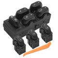 Hoypeyfiy 5l1z14529ba Master And Passenger Window Switches Kit Replacement Ford F Series 150 Lincoln Mark Lt For Mercury 