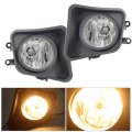 2pcs Fog Lights Assembly Replacement For 2014-2021 Toyota Tundra Clear Lens With Switch Bezel Wires Bulbs Left Right Side 