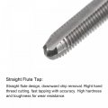 5 32-32 Un Straight Flute Thread Tap And 3 2mm Twist Drill Bit Set Titanium Plated 6542 High Speed Steel Drilling Machine