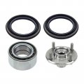 Maxfavor 4pcs Front Wheel Hub Bearing Seal Kit Assembly Replacement For Nissan Maxima Stanza 1985-1997 Infiniti G20 1991-1996 
