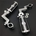 Hongk- 1 25 Skull Foot Pegs Mount Clamps Compatible With Goldwing Gl1800 Gl1500 Gl1100 Gl1200 B01bn0mq9i