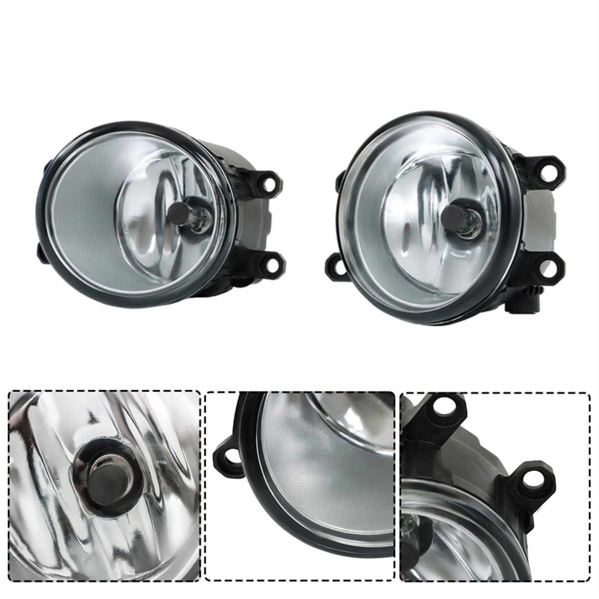 Fog Light Replacement For Camry Yaris Rav4 Lh Rh Fits 8121006071 8122006071 Front Bumper Driving Lamp Assembly With H11 Halogen