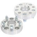 Wheel Spacers Adapters 1 25 Inx114 3 Or 5x4 5 For Gs300 1993 To 2019 60 1mm Center Bore With 12x1 5 Studs Silver Aluminum 2 