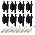 Aintier Ignition Coil Coils Iridium Spark Plugs D510c For Chevrolet Gmc Cadillaccamaro Corvette Express Impala Cts Rainier
