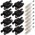 Aintier Ignition Coil Coils Iridium Spark Plugs D510c For Chevrolet Gmc Cadillaccamaro Corvette Express Impala Cts Rainier