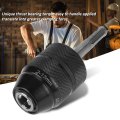 2-13mm Capacity Metal Keyless Lathe Drill Chuck Converter With Sds Adapter Accessories