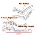 Espeedmtc For Kawasaki Ninja 1000 Tourer 2017-2021 Modified Cnc Aluminum Alloy 6-stage Length Adjustable Foldable Brake Clutch