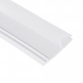 Uxcell Frameless Glass Shower Door Sweep Bottom Side Seal Strip H-type With 20mm Drip Rail 8mm X 3000mm Length