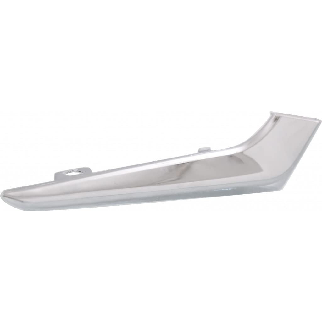 Fog Light Trim Driver Side For Chevy Malibu 2016 2017 2018 Front Lower Chrome Abs Plastic With Led Daytime Running Replaces