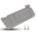 Sun Visor Fit For 2006-2011 Toyota Camry Without Sunroof Right Passenger Side Gray 