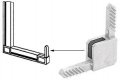 Crl-sash White Square Storm Window Corner For Cut Fabrication Package 