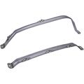 St374 Fuel Tank Strap Set With 2 Alloy Steel Straps Machined Finish 