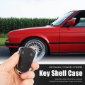 X Autohaux Car Replacement Key Fob Shell Case Hyq2ab For Cadillac Srx 2015-2016 3 Button Black