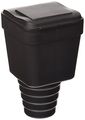 Universal Car Trash Can And Large Cup Holder With Hinged Lid Black Plastic Automotive Garbage For All Holders Model 3895 