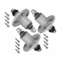 Caltric 3 Spindle Assemblies Compatible With John Deere D100 D110 D130 D140 D150 D160 La100 La105