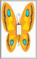 Snazzyswitch Yellow Butterly Decorative Light Switch Cover Single Toggle Wall Plate 