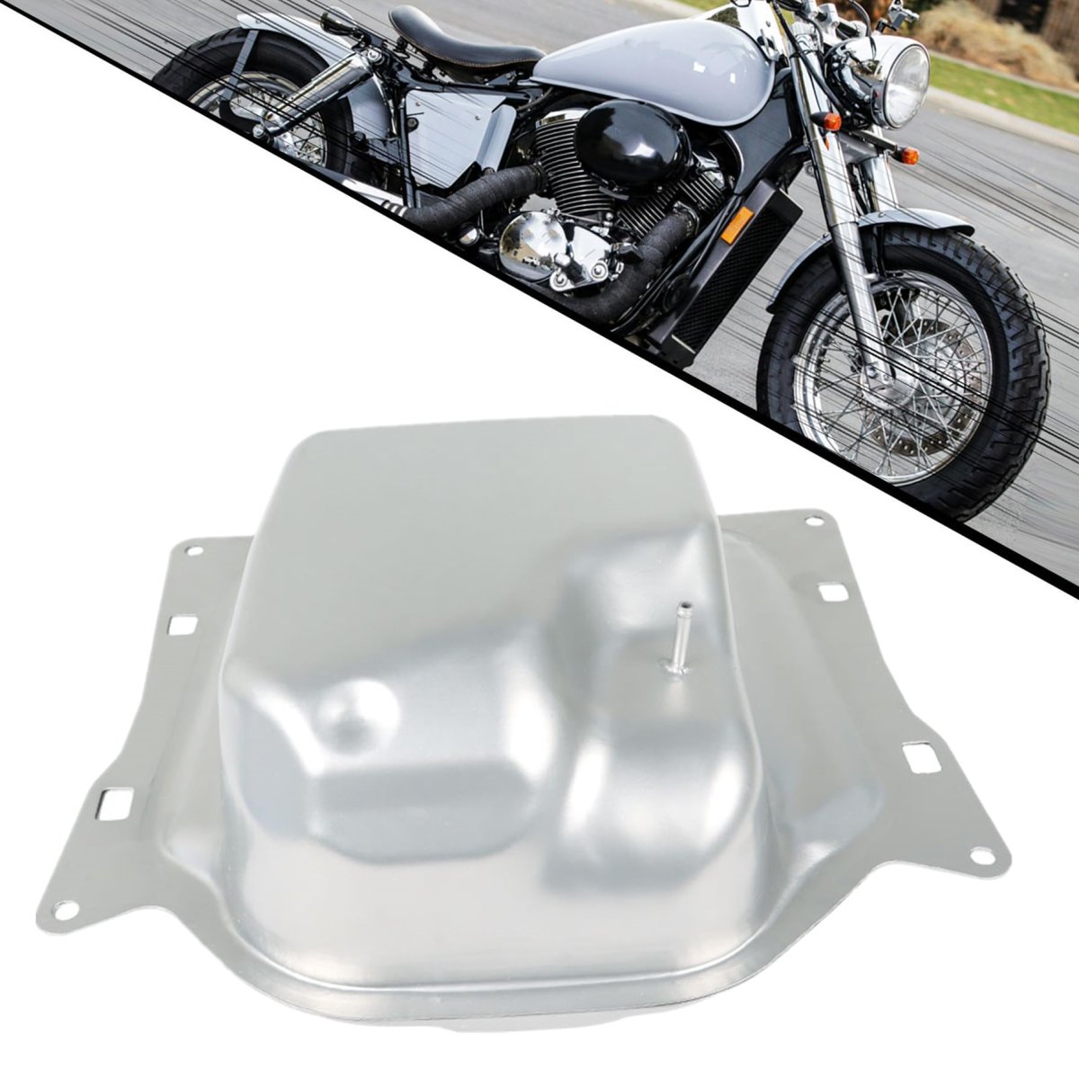 Motorcycle Silver Fuel Tank 17500-get-010 Replacement For 50 Nps50 Chf50p Ps Pa Chf50 A S 2003-2023
