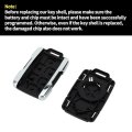 Key Shell Caseless Entry Remote Key Fob Replacement For Chevrolet Suburban 2015-2019 6 Buttons M3n-32337100