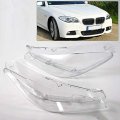 Headlight Headlamp Clear Lens Cover For 2010 2015 Bmw F10 F18 520 523 525 535 530 Front Left And Right Plastic Shell 2 Pieces 