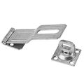 National Hardware V32 4-1 2 Swivel Staple Safety Hasp In Galvanized 