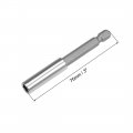 Uxcell 3 Pcs 1 4 Inch Hex Shank By Magnetic Bit Holder Extension Quick Release Screwdriver Drill Power Tool