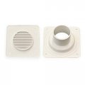 A A Battery Box Vent System White Louver Cover And Cone Plate Rv S Campers Trailers Motorhome Repair Complete