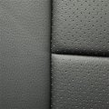 Kuafu Full Set Seat Covers Compatible With 2016-2022 Toyota Tacoma Double Cab Synthetic Leather Black