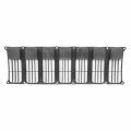 Ch1200308 Factory Style Front Bumper Grill Grille Assembly Compatible With Jeep Patriot 2007-2010 Matte Dark Gray