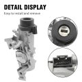 Hoypeyfiy 1k0905851b Ignition Switch Lock Cylinder Kit Replacement For Seat Leon 2006-2010 Toledo 2005-2009 Skoda Superb