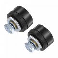 Tig Welding Cable Panel Connector Socket Quick Fitting Dkj 35-50 Black 2pcs 