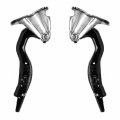 Hood Hinges For Jeep Renegade 2015 To 2021 Driver And Passenger Side Pair Steel Replacement Ch1236166 Ch1236167 68246435aa 