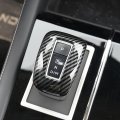 High Flying For Mitsubishi Outlander 2022 2023 2024 Car Interior Accessories Gear Shift Knob Decoration Trim Abs Carbon Style