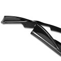 Auto Dynasty 3pcs Cs2-style Car Front Bumper Lip Spoiler Wing Body Kit Compatible With Subaru Impreza Wrx Sti 08-10 Carbon