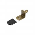 Uxcell Shelf Support Peg 6mm L-shaped Furniture Cabinet Closet Bracket Pegs W Sleeve For Kitchen Book Shelves Supplies Bronze